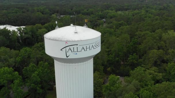 Torre de água de vídeo aéreo Tallahassee
 - Filmagem, Vídeo