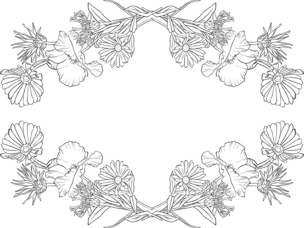 ベクトル図の花 - ベクター画像