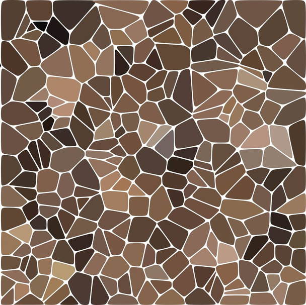 Muster mit Kieseln. braune Kieselsteine - vektorgrafik. abstrakter Vektorhintergrund Folge 10 - Vektor, Bild
