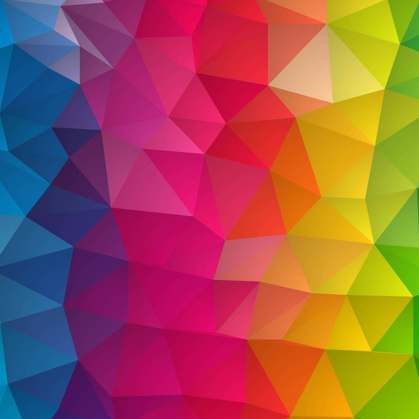 色付きの三角形の背景。ポリゴンスタイル。広告のためのレイアウト。eps 10 - ベクター画像