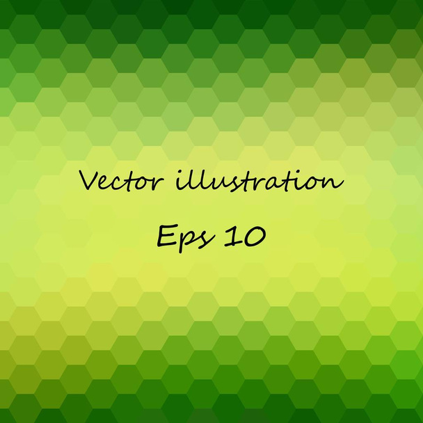 abstract background consisting of hexagons. vector background eps 10 - Vetor, Imagem