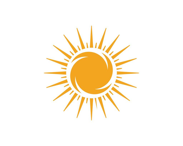 Icono de ilustración de Sun Vector
 - Vector, Imagen