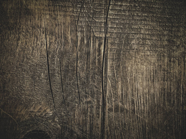 darkened wooden vintage design background - Foto, Bild