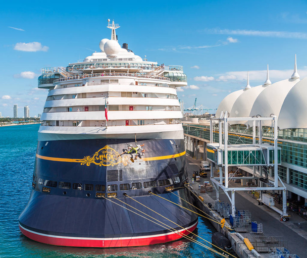 Disney Ship in Miami - Photo, Image