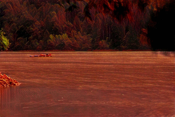 214 _ Barcis Lake Fantasy
 - Фото, изображение