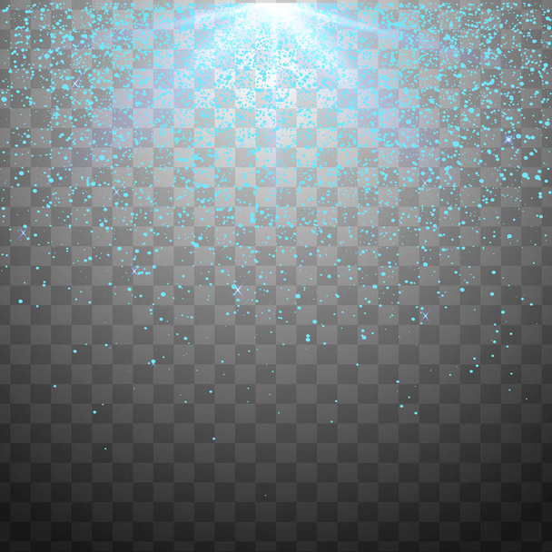 Shiny glittering dust textured background  - Vector, Image
