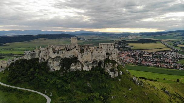 Slowakije. SPI Castle. Europa - Foto, afbeelding