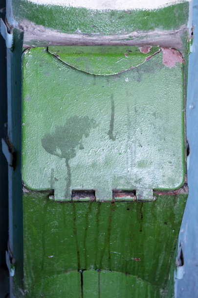 Old dirty garbage receiver - Photo, Image