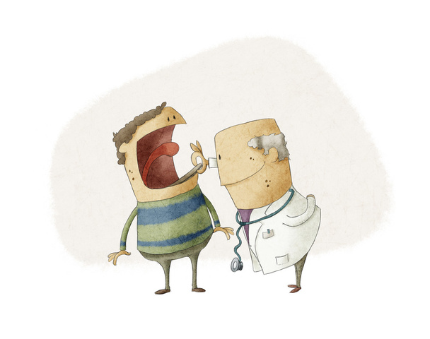 Médico y paciente - Foto, Imagen