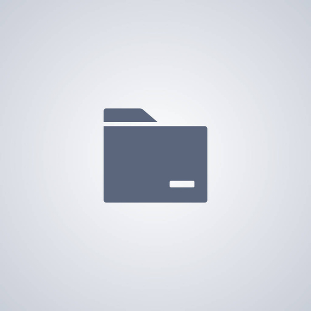 Folder, organization, vector best flat icon - Vector, imagen