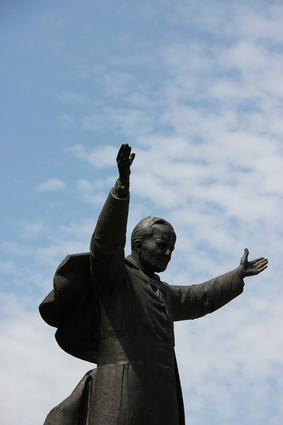 Estátua do Papa João Paulo II
 - Foto, Imagem