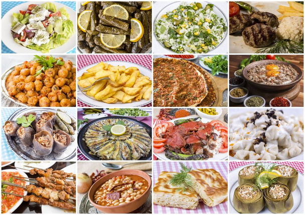 Delizioso collage tradizionale turco. Concetto alimentare foto
. - Foto, immagini