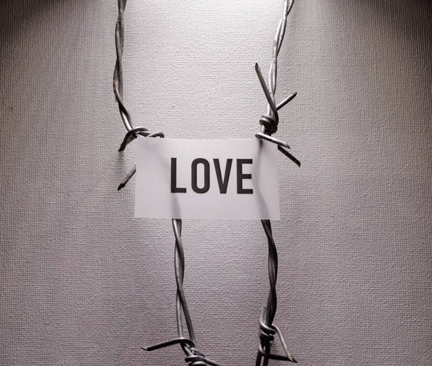 No love paper tag - Photo, Image