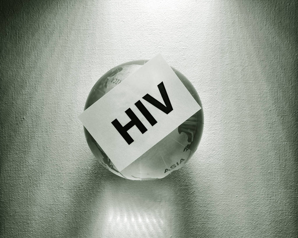 HIV-tunniste Globe
 - Valokuva, kuva
