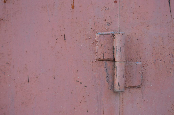 Old rusty garage door texture background - Foto, Bild