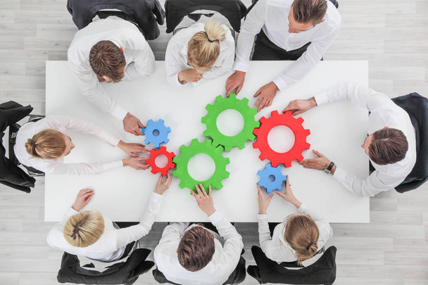 Business team cooperation concept - Фото, изображение