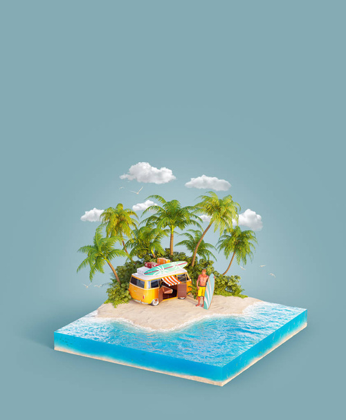 Travel and vacation concept - Photo, Image
