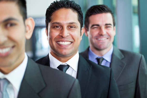 businessmen standing in a row - Фото, зображення