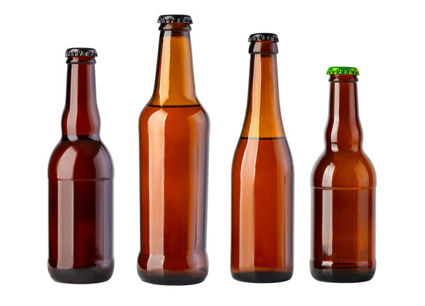 beer bottle isolated  - Foto, Imagen