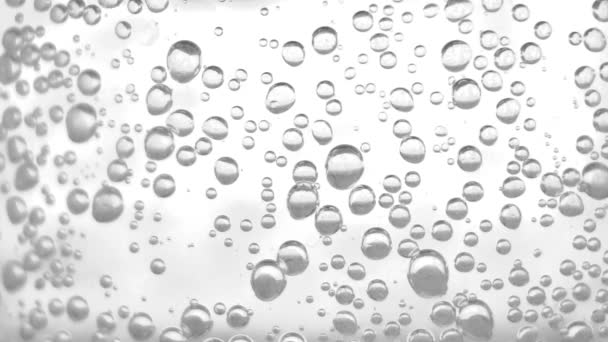 Water bubbels oprijzen en exploderende - Video