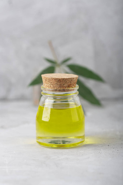 Cannabis oil extracts in a glass jar - Fotografie, Obrázek
