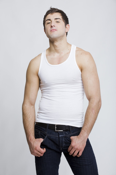 Healthy handsome fit man - Foto, Imagen