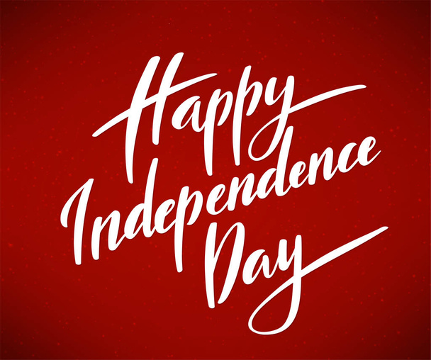 Happy Independence Day of America 4th of july - Vector, imagen