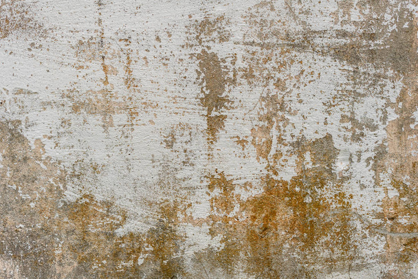 Texture, wall, concrete, it can be used as a background. Wall fragment with scratches and cracks - Fotó, kép