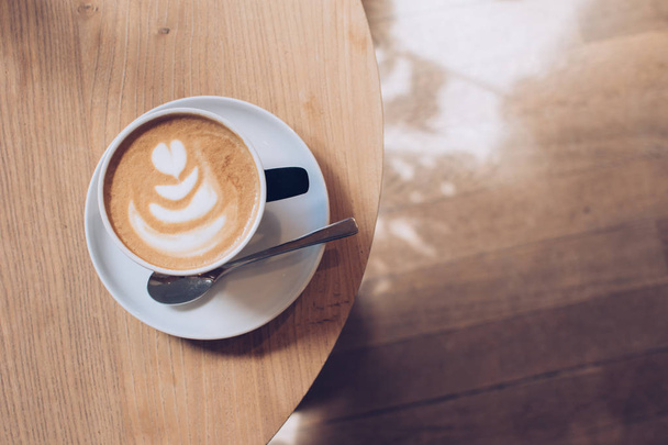 A cup of cappuccino. - Foto, Imagem