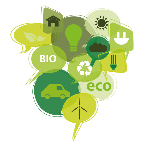 eco icons - Vector, Image