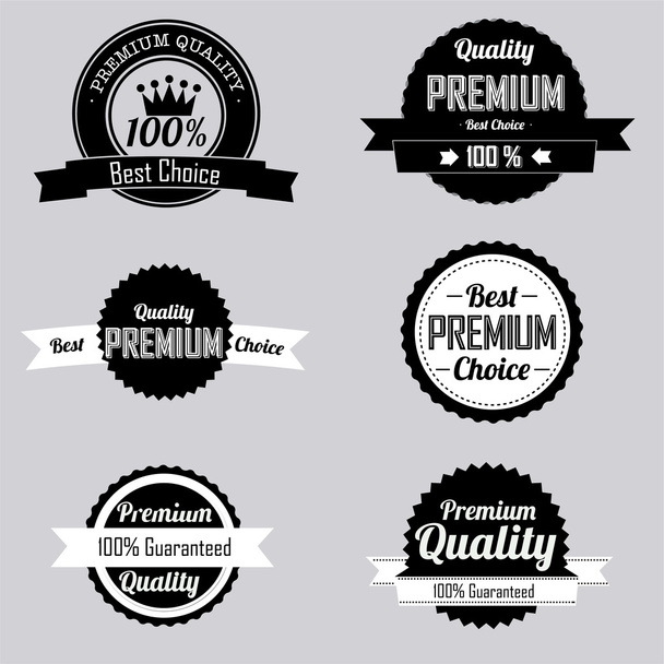 premium labels - Vector, Imagen