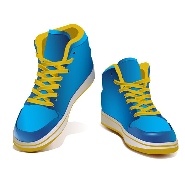 Vector realistic and detailed sneakers - Vector, Image