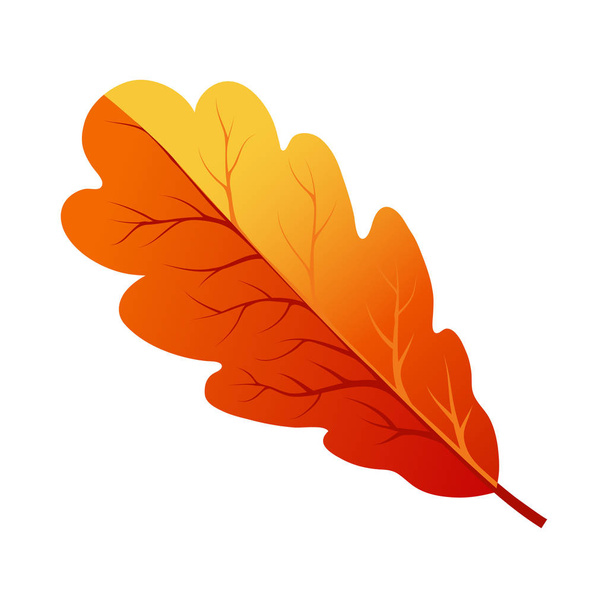 Autumn Tree Leaf - Vetor, Imagem