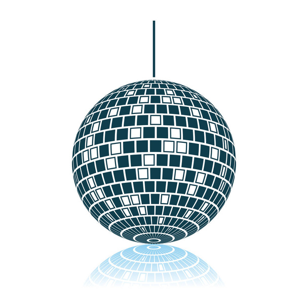 パーティー ディスコの球アイコン - ベクター画像