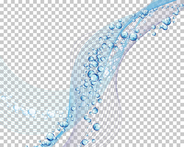 víz háttér - Vektor, kép