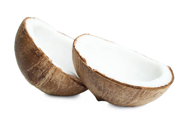 One broken tropical coconut - Photo, Image
