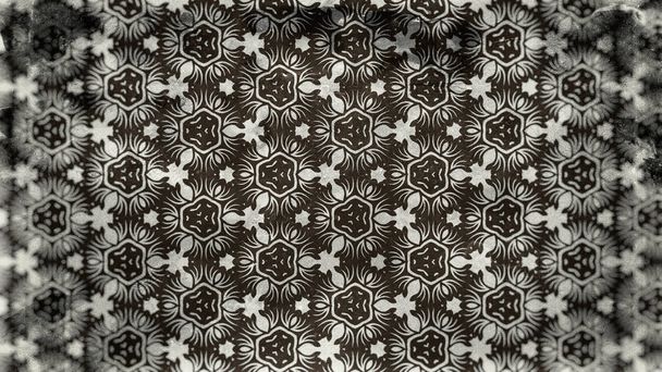 dunkelbraun vintage blumige Tapete Hintergrund schön elegant Illustration Grafik Design - Foto, Bild