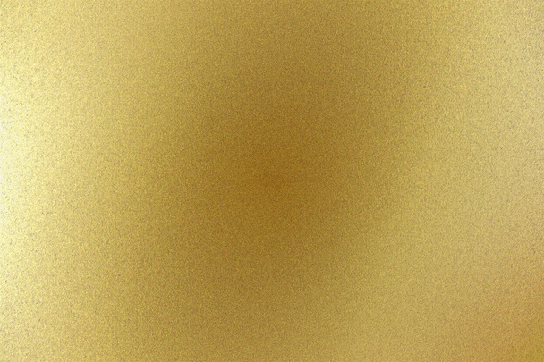Light yellow rough metal wall, abstract texture background - Photo, Image