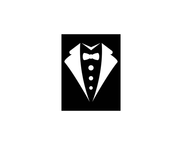 Tuxedo logosu vektör  - Vektör, Görsel
