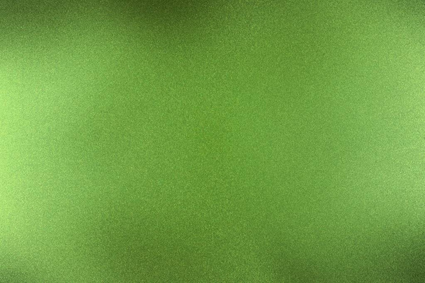 Brushed dark green metallic wall, abstract texture background - Zdjęcie, obraz
