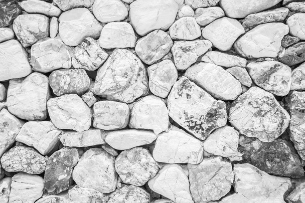 rock wall on white - Photo, Image