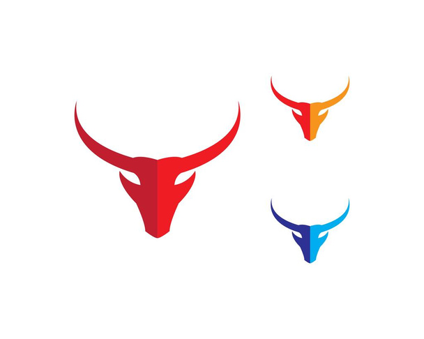  Taurus Logo sjabloon  - Vector, afbeelding