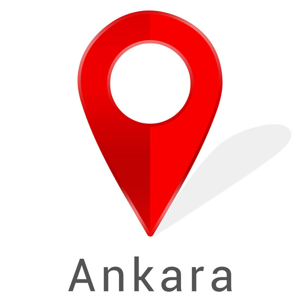 Naklejka etykieta internetowa Ankara - Zdjęcie, obraz