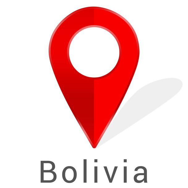 Etiqueta engomada web Bolivia - Foto, imagen