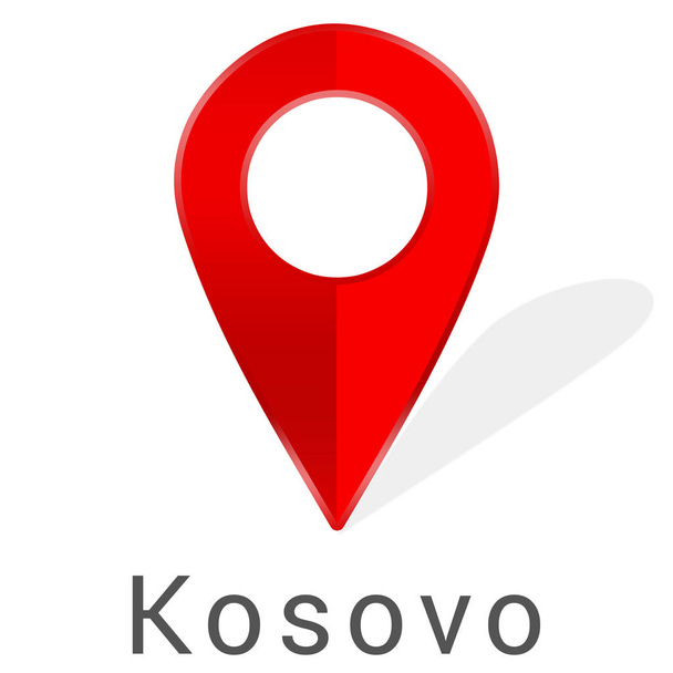 etiqueta web Etiqueta Kosovo - Foto, imagen