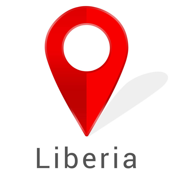 Web Label Sticker Liberia - Фото, изображение