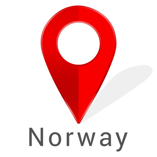 etiqueta adesiva da web Noruega - Foto, Imagem