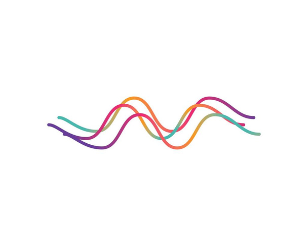 Schallwelle Musik Logo Vektor - Vektor, Bild