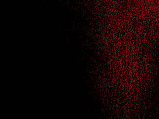 κόκκινο και μαύρο χρώμα αφηρημένο φόντο ψεκασμός βαφής αντανακλά φθορισμού - Φωτογραφία, εικόνα