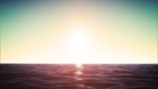 Prachtige oceaan achtergrond scène - Foto, afbeelding